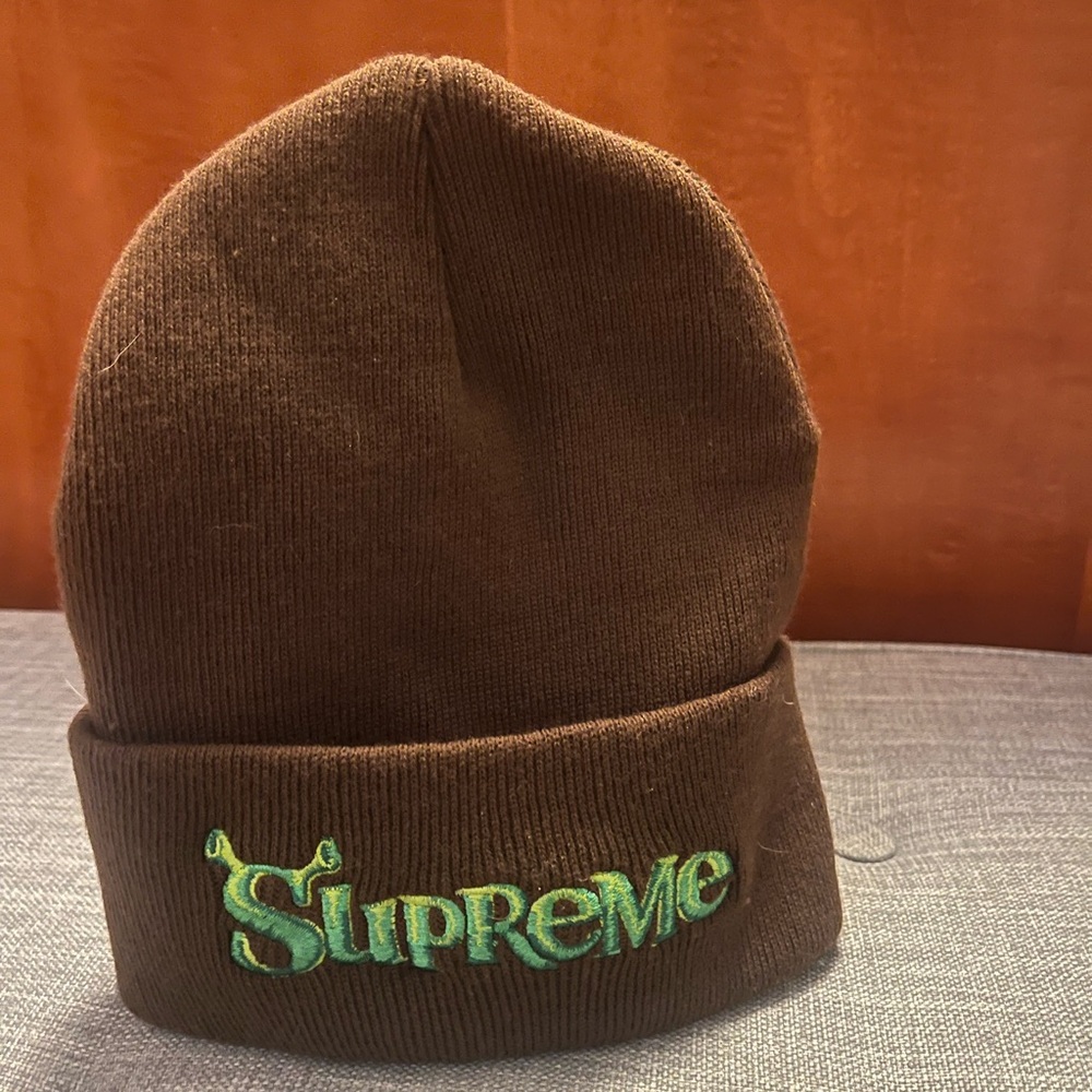 Supreme Shrek Beanie 'Brown'